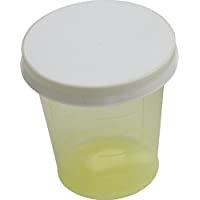 Medi-Inn - Lote de 80 vasos para medicamentos - amarillo